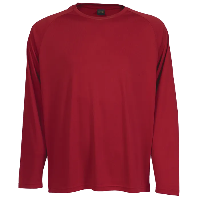 135g Long Sleeve Polyester T-Shirt (TSL135B)