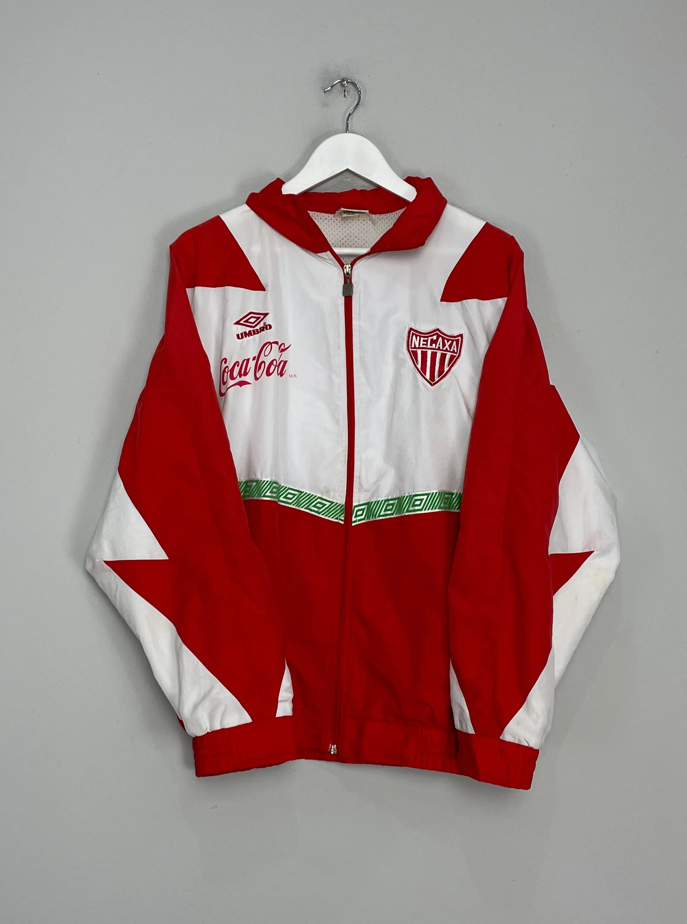 1995/96 NECAXA TRACK JACKET (L) UMBRO