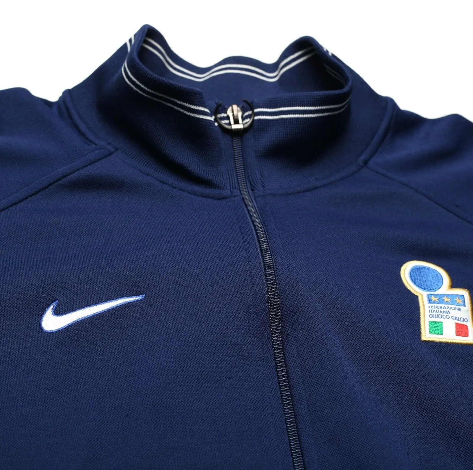 1997/98 ITALY Vintage Nike Football Track Top Jacket (L) Baggio Maldini