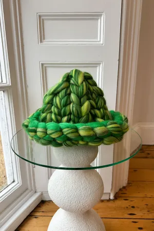 1of1 Giant Blended Green Super Colossal Knit Hat (Sample)