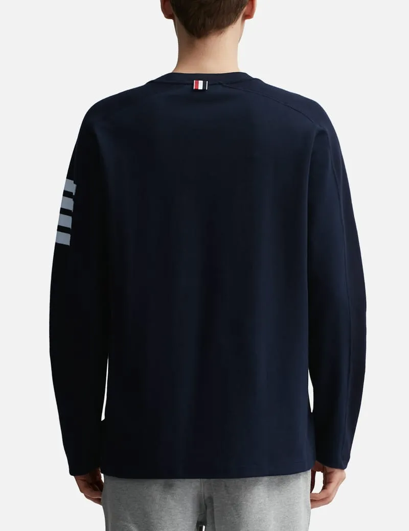 4 Bar Stripe Long Sleeve T-Shirt