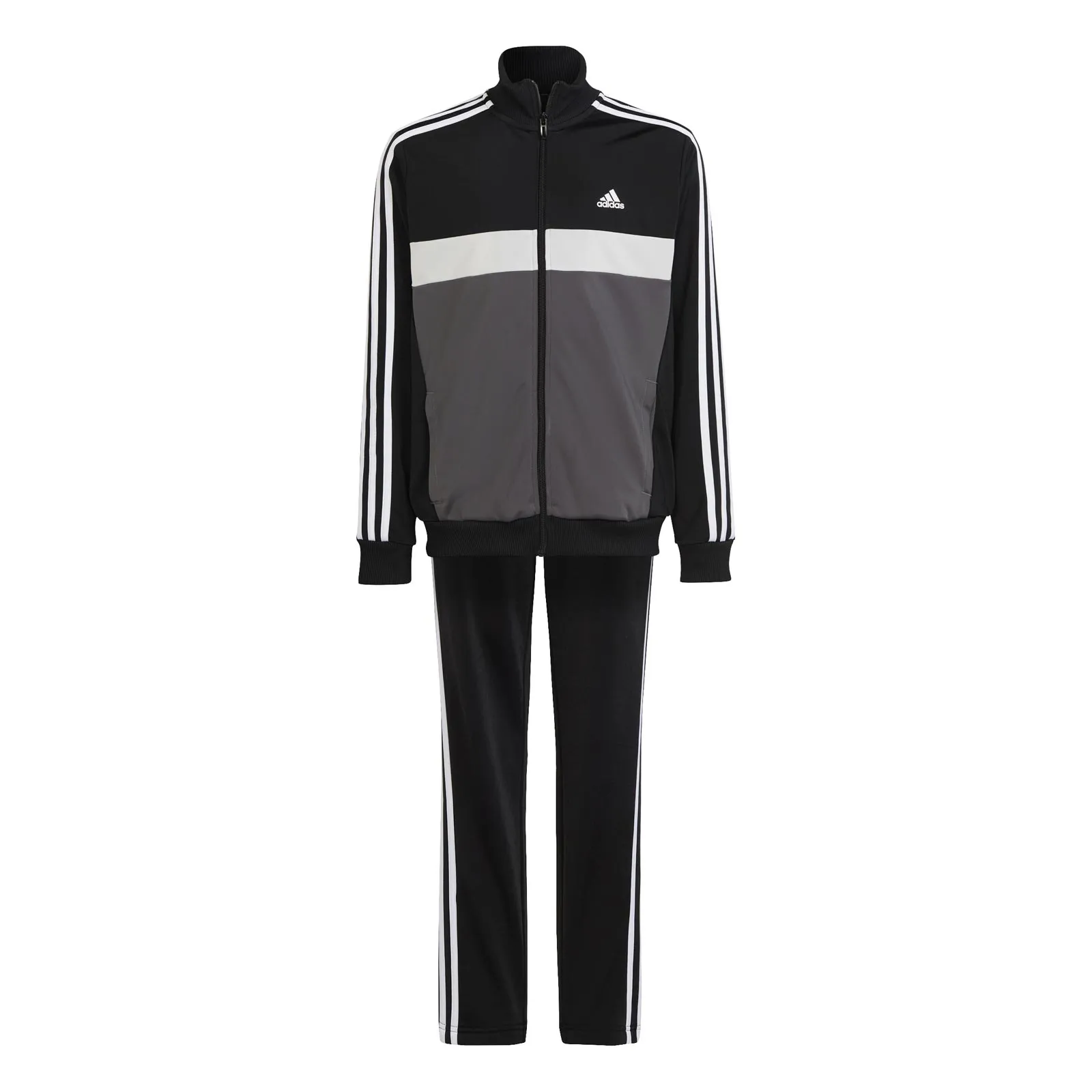 adidas Essentials 3-Stripes Tiberio Boys Tracksuit