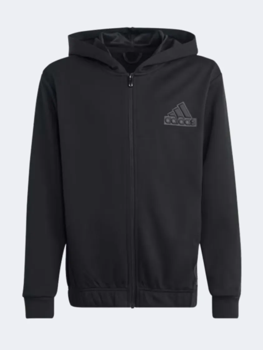 Adidas Future Icons Kids-Unisex Sportswear Jacket Black