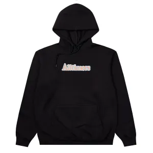 Alltimers Broadway Multiyarn Embroidered Hoodie - Black