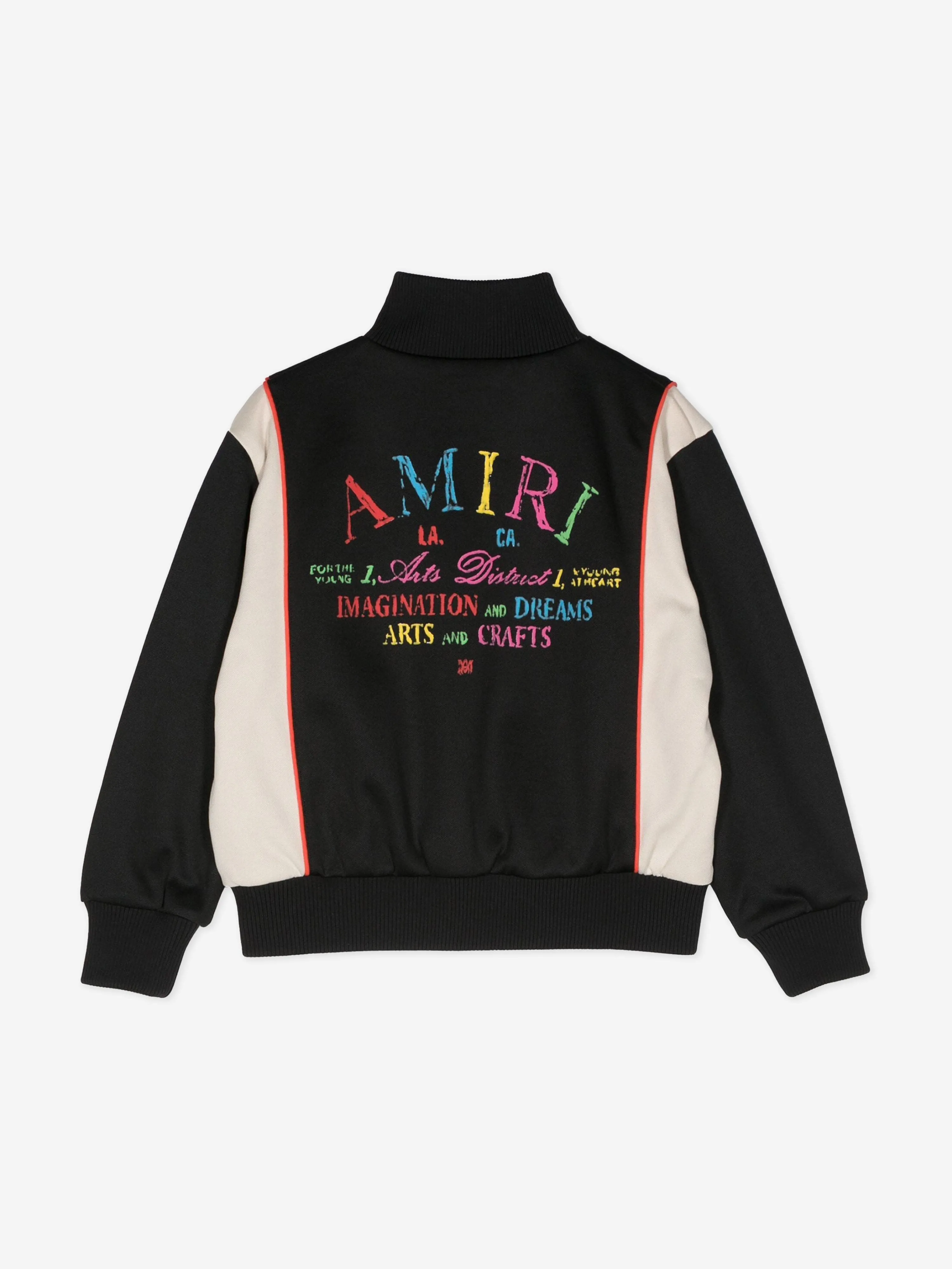 Amiri Kids Arts District Track Jacket in Black