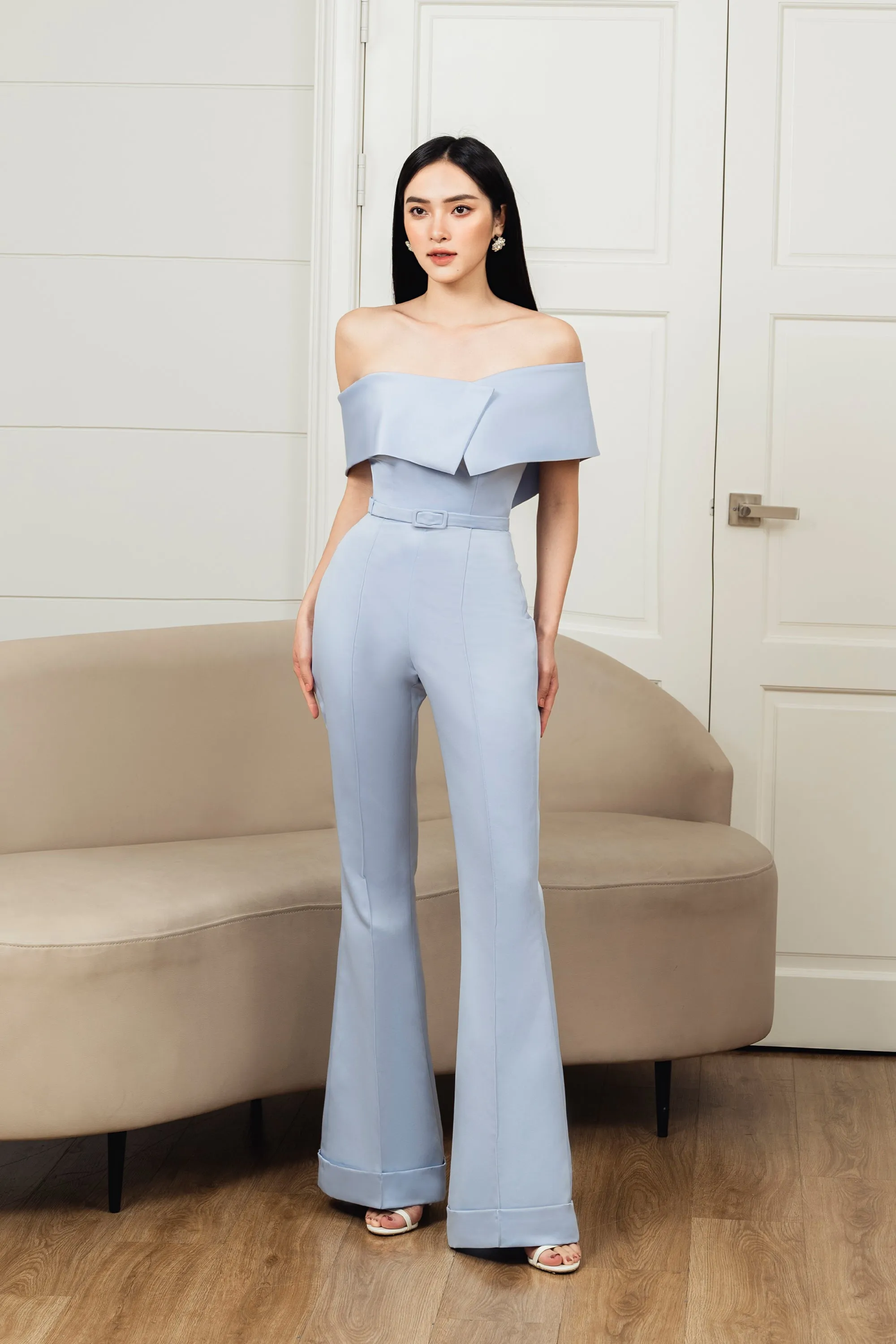 Athena Off Shoulder Jumpsuit