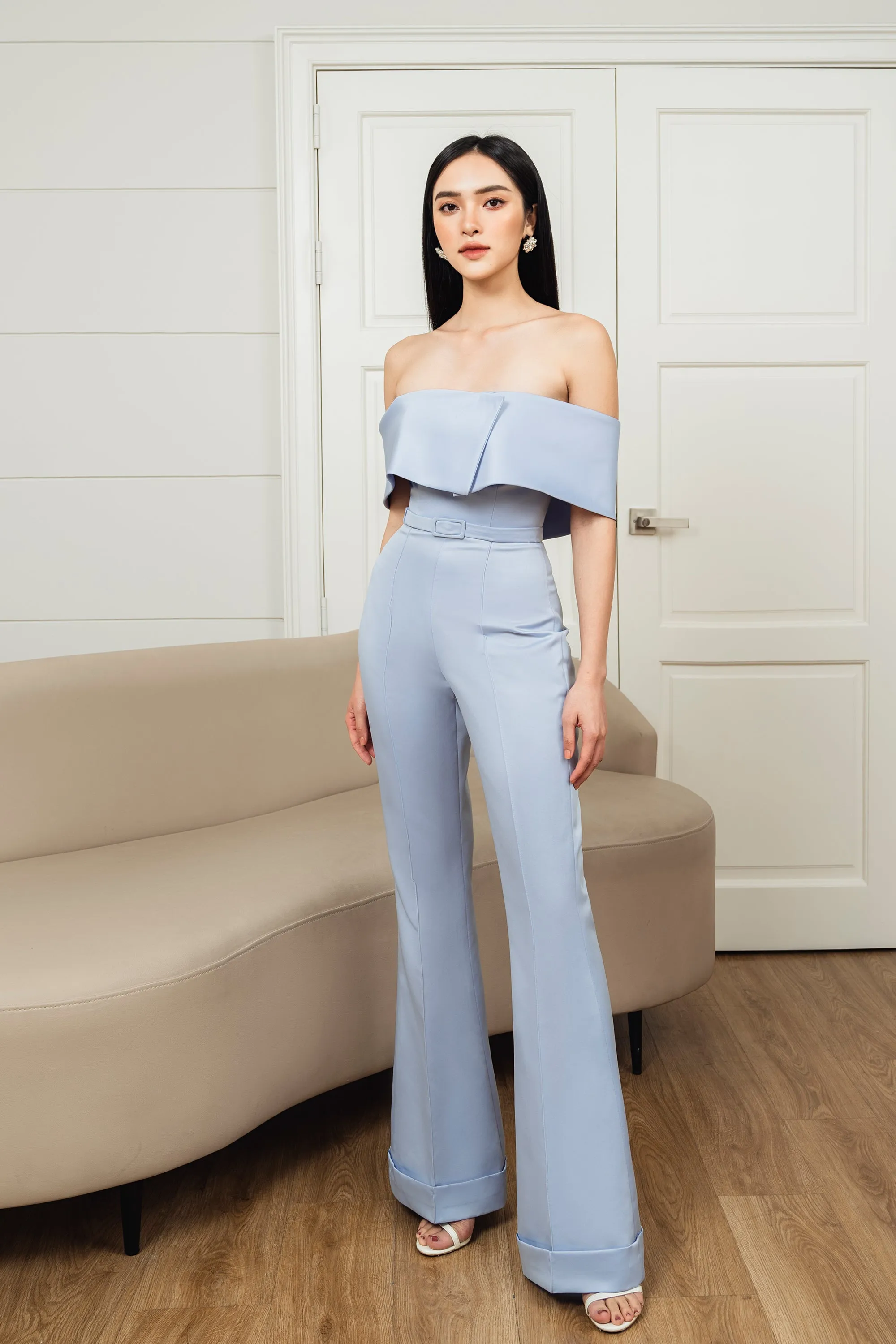 Athena Off Shoulder Jumpsuit