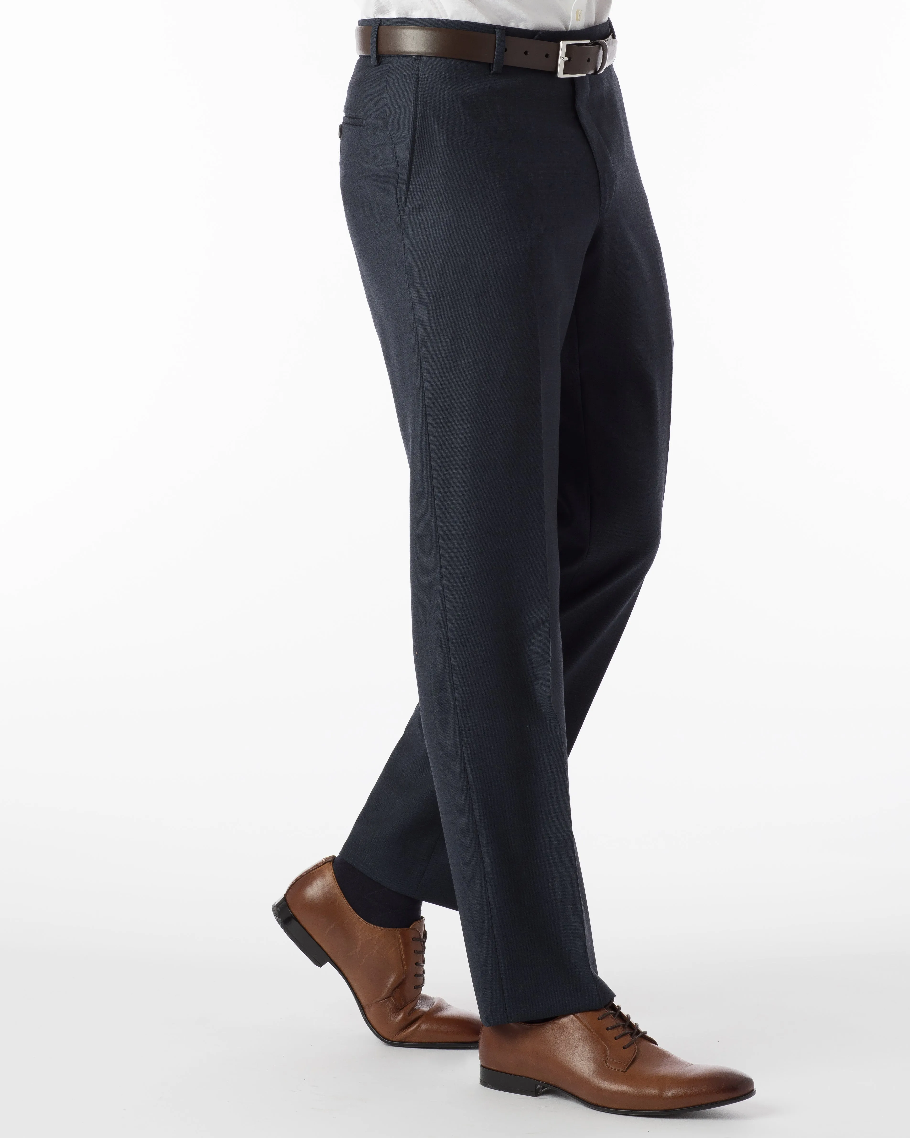 Ballin Pants - Soho Super 120's Sharkskin - Navy