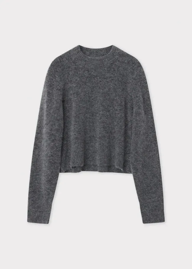 BECK KNIT | MEDIUM GREY MELANGE