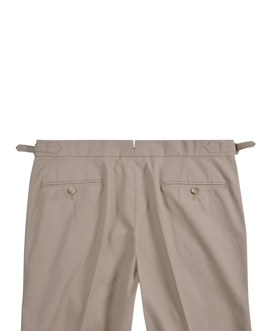 Beige Ripstop Dress Pant