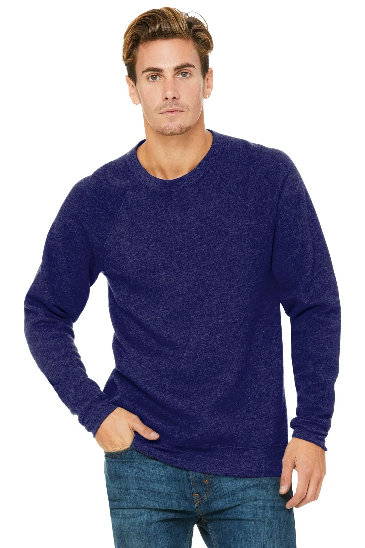 BELLA CANVAS ® Unisex Sponge Fleece Raglan Sweatshirt. BC3901