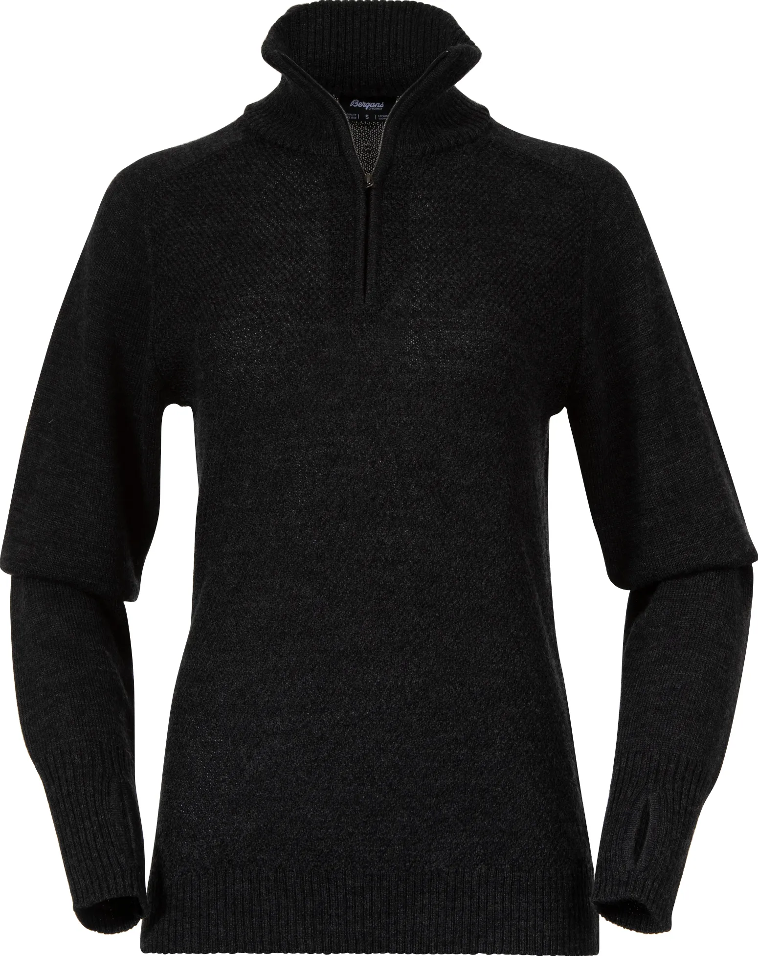 Bergans Women&#x27;s Ulriken Light Merino Jumper  Dark Shadow Grey | Buy Bergans Women&#x27;s Ulriken Light Merino Jumper  Dark Shadow Grey here | Outnorth