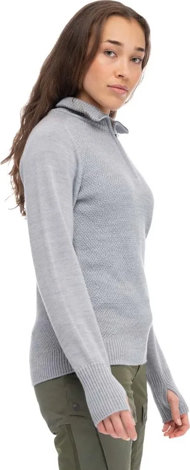 Bergans Women&#x27;s Ulriken Light Merino Jumper  Magnesium Grey | Buy Bergans Women&#x27;s Ulriken Light Merino Jumper  Magnesium Grey here | Outnorth