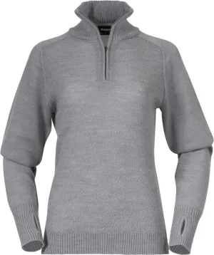 Bergans Women&#x27;s Ulriken Light Merino Jumper  Magnesium Grey | Buy Bergans Women&#x27;s Ulriken Light Merino Jumper  Magnesium Grey here | Outnorth