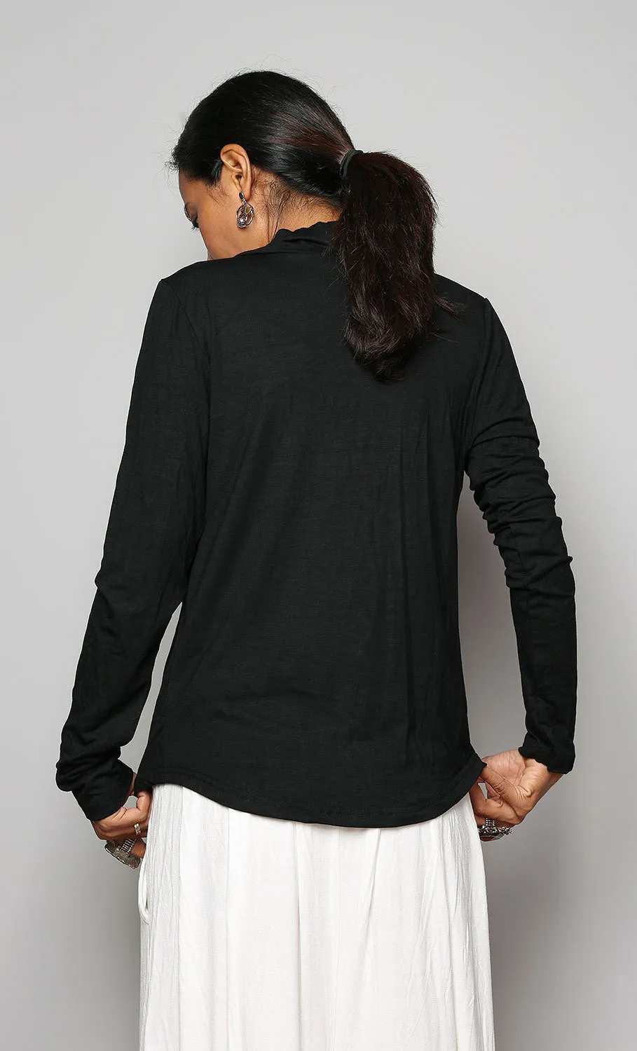 Black Sweater Tunic