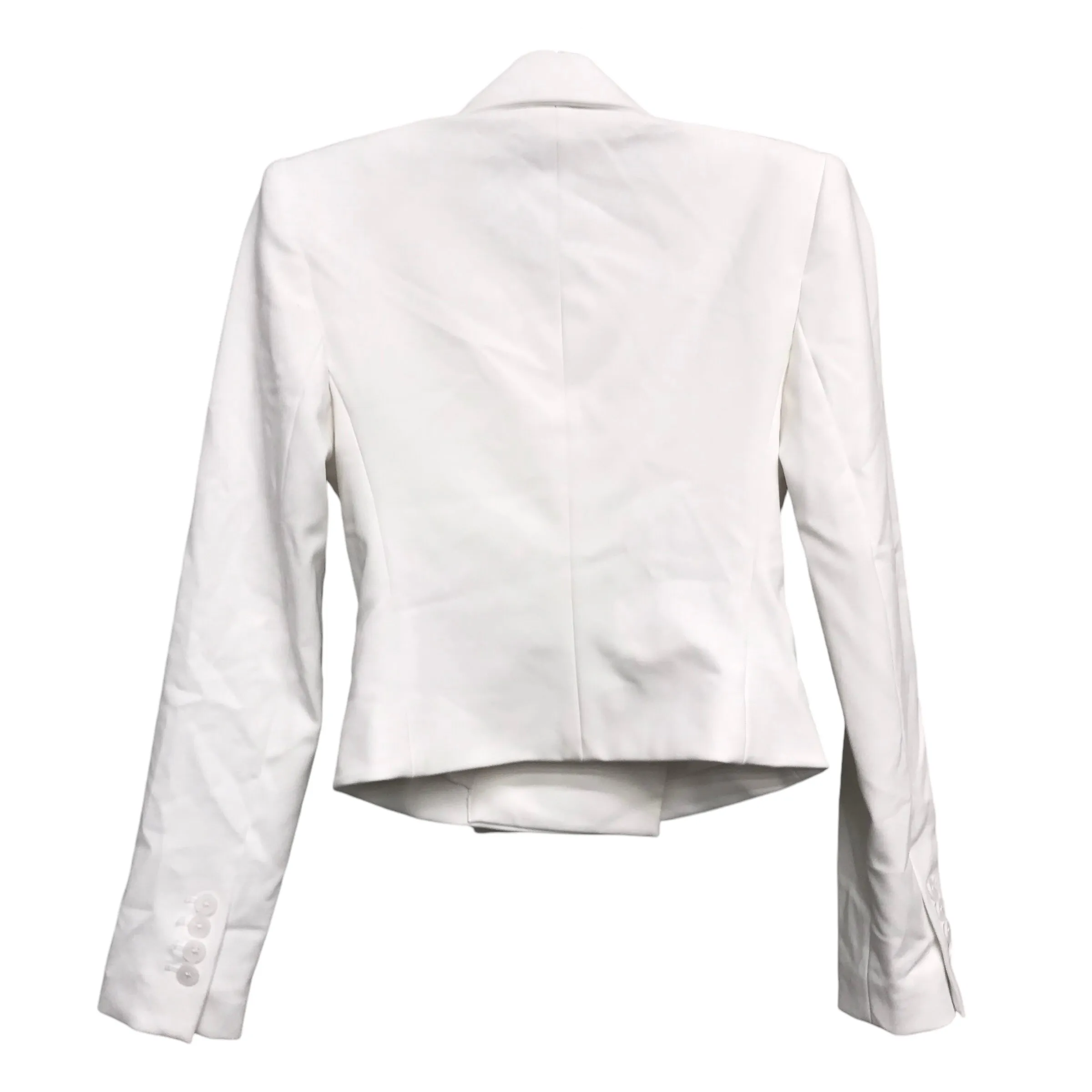 Blazer By Express In White, Size:Xs