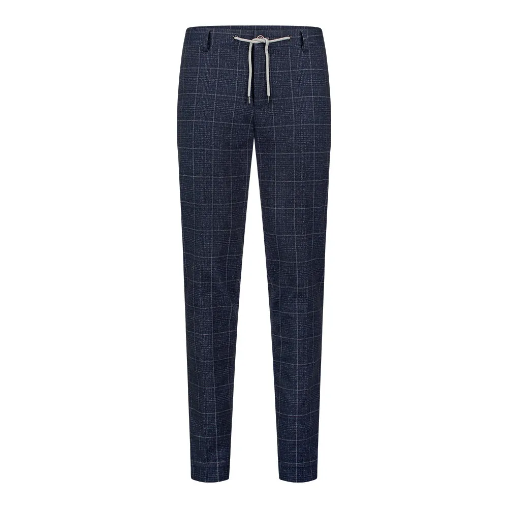 BLUE INDUSTRY Jake Pant Navy Check