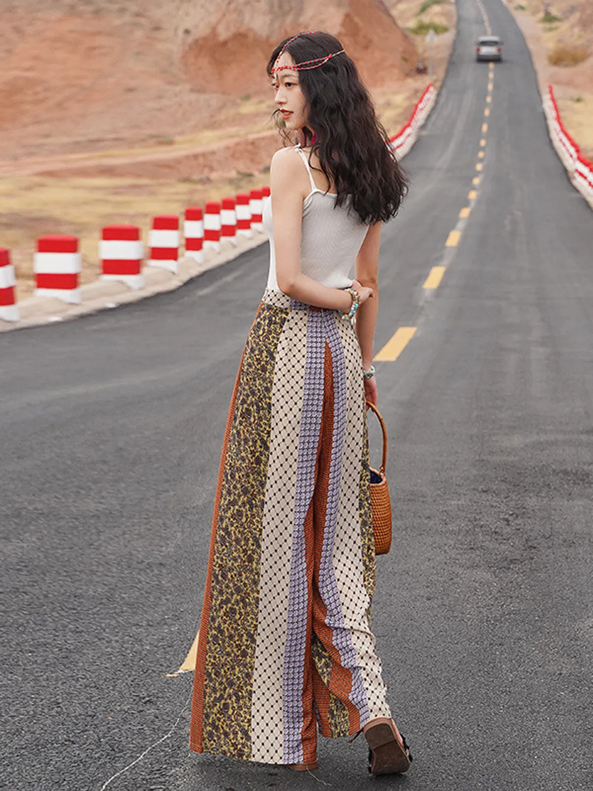 Bomian Wide Leg Pants