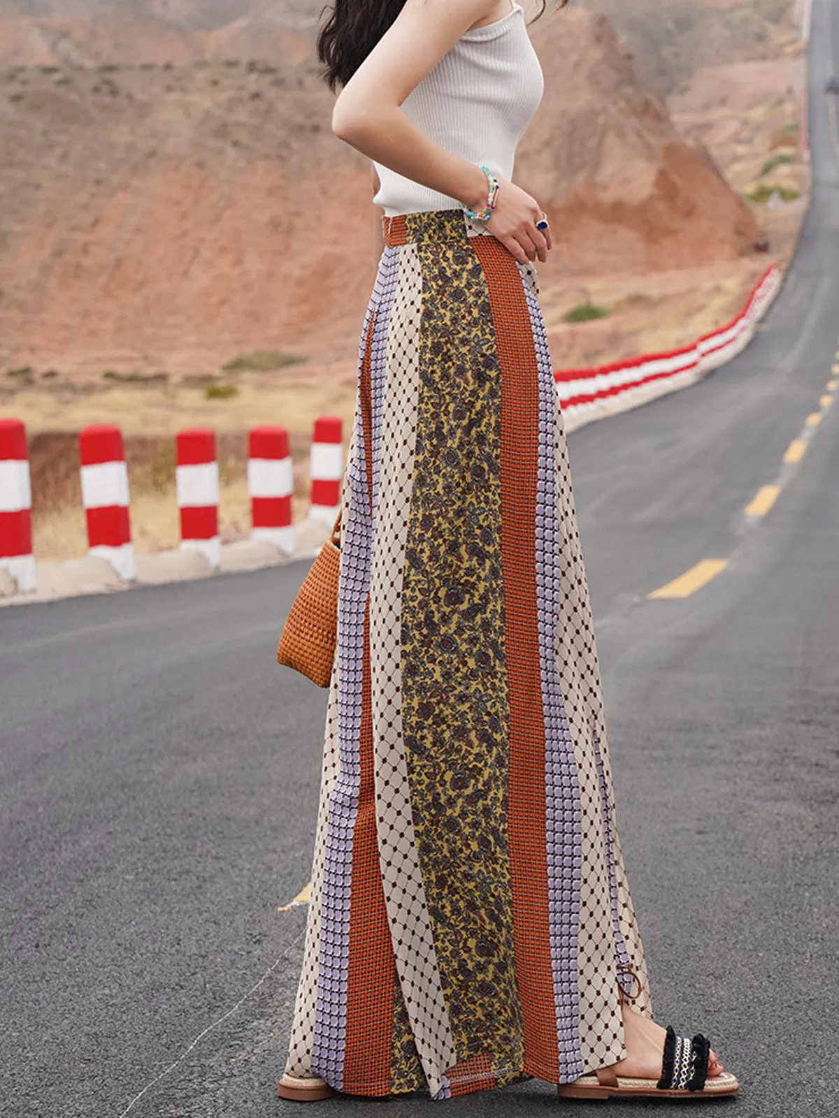 Bomian Wide Leg Pants