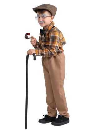 Boys Little Old Man Costume