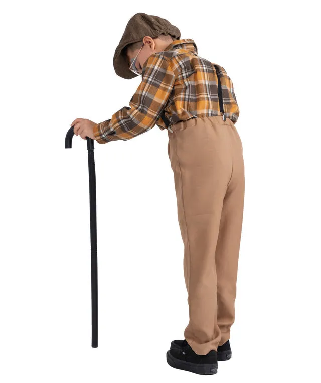 Boys Little Old Man Costume