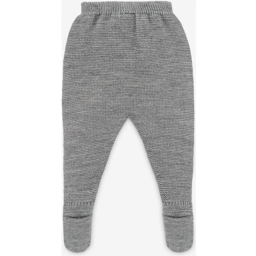 Boys Pale Grey 'Saturno' Knitted Set