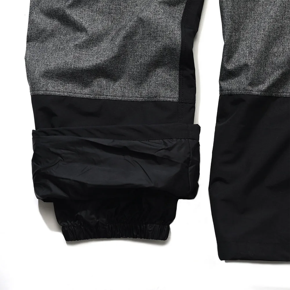 BSRBT CARGO BIB PANTS BLACK DENIM