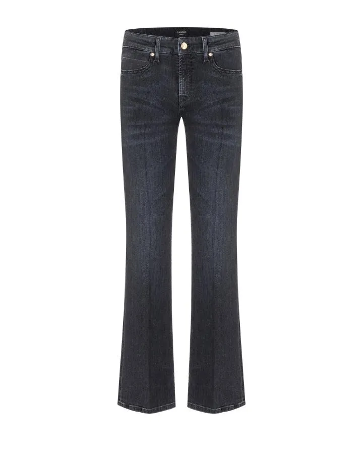 Cambio Paris Flared Dark Jeans