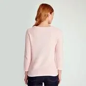 Camellia Crew Neck Stitch Sweater