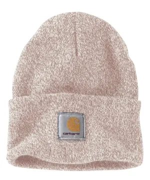 Carhartt A18 Watch Hat (Beanie) - Ash Rose/Marshmallow Marl