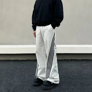 Casual Striped Sweatpants