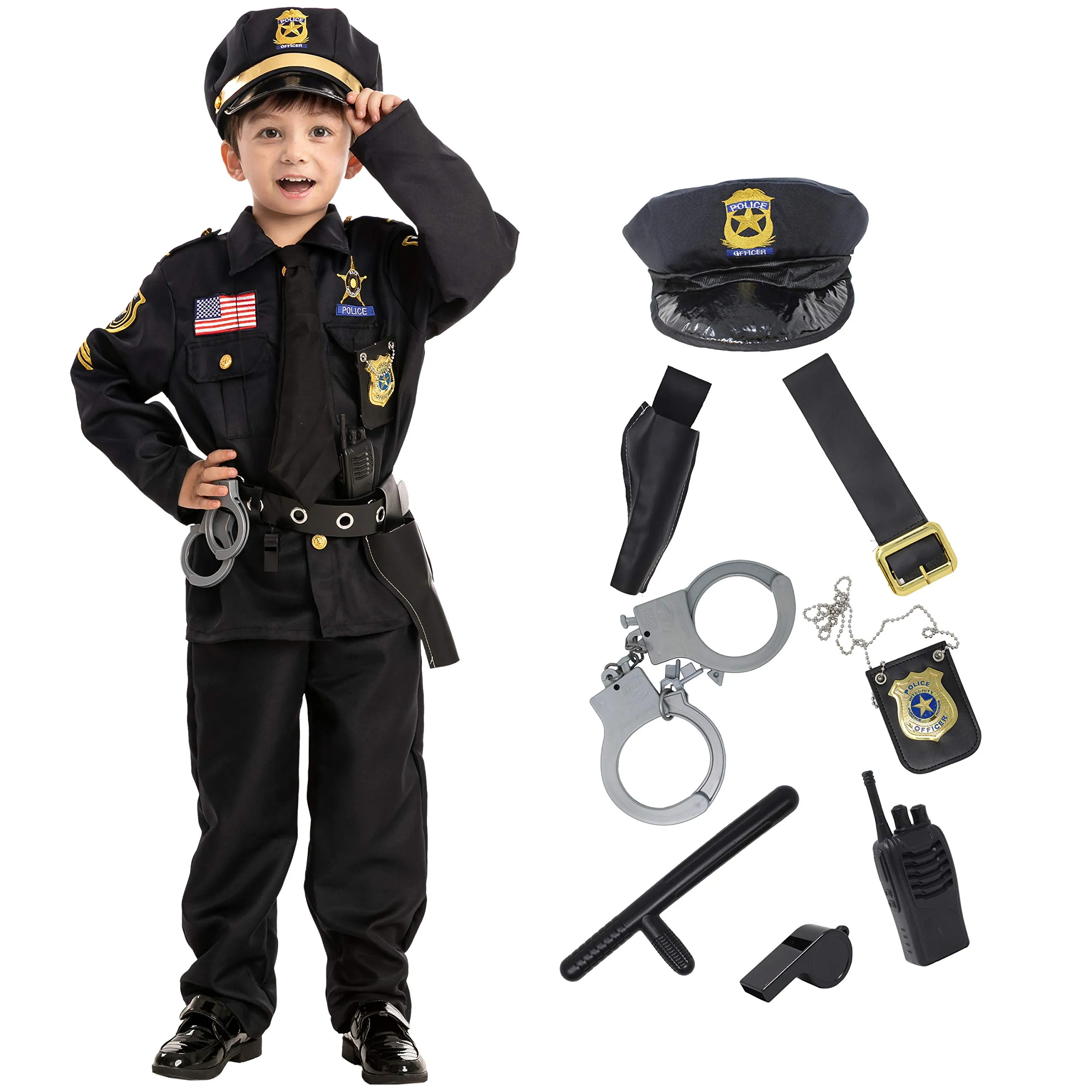 Child Boy Police Costume