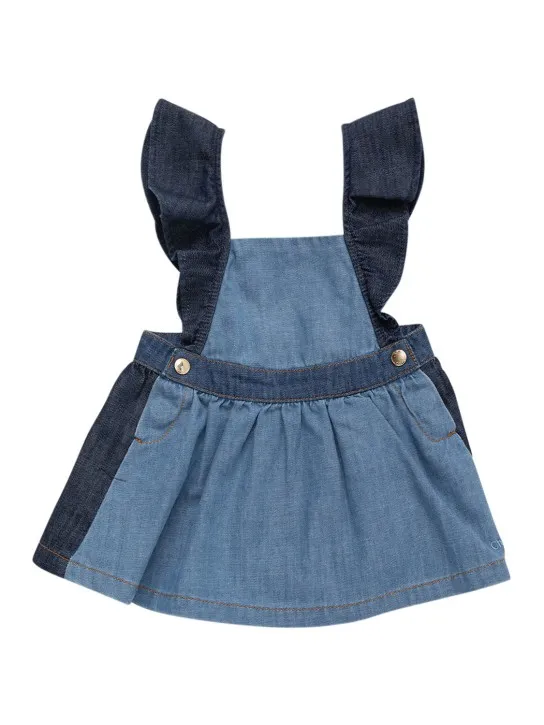 Chloé   Organic cotton shirt &amp; denim dress 