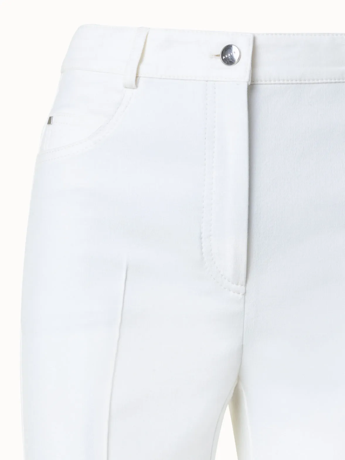 Cotton Silk Stretch Bootcut Pant