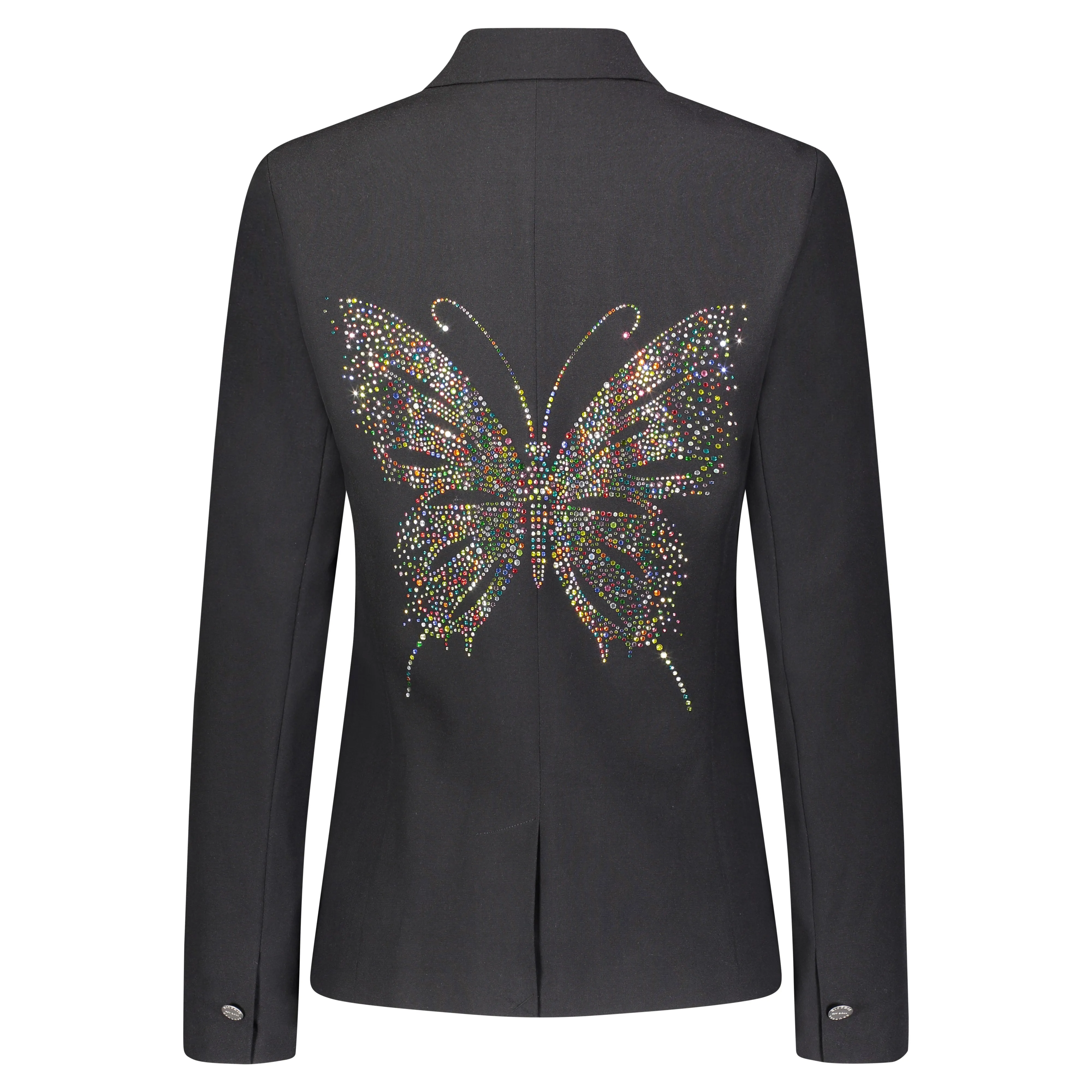 Crystal Confetti Butterfly Blazer