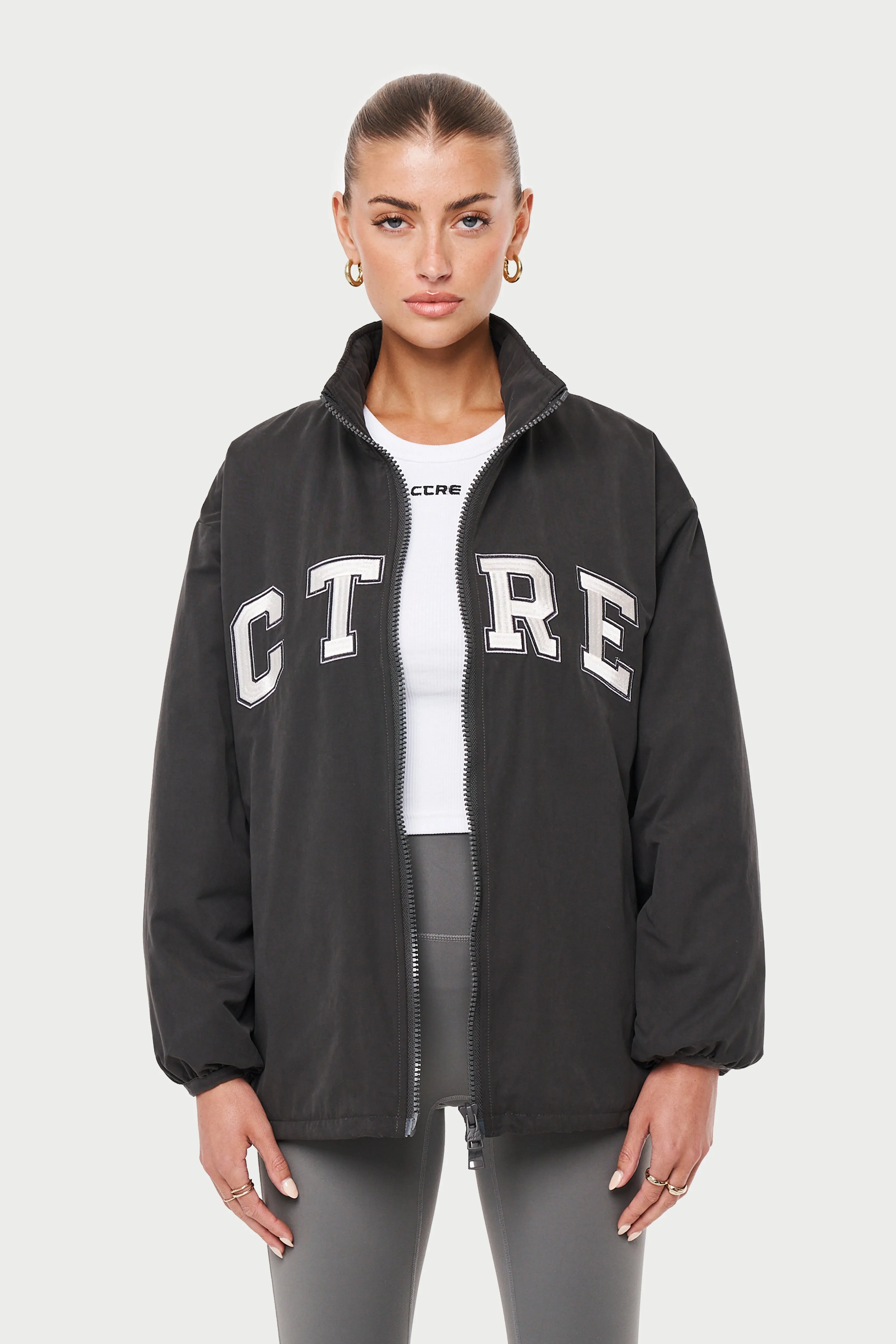 CTRE TRACK JACKET - CHARCOAL