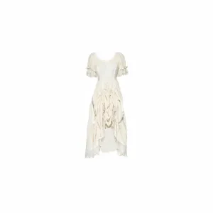 Dhalia Chattoway Ivory Lace Corset Back Dress