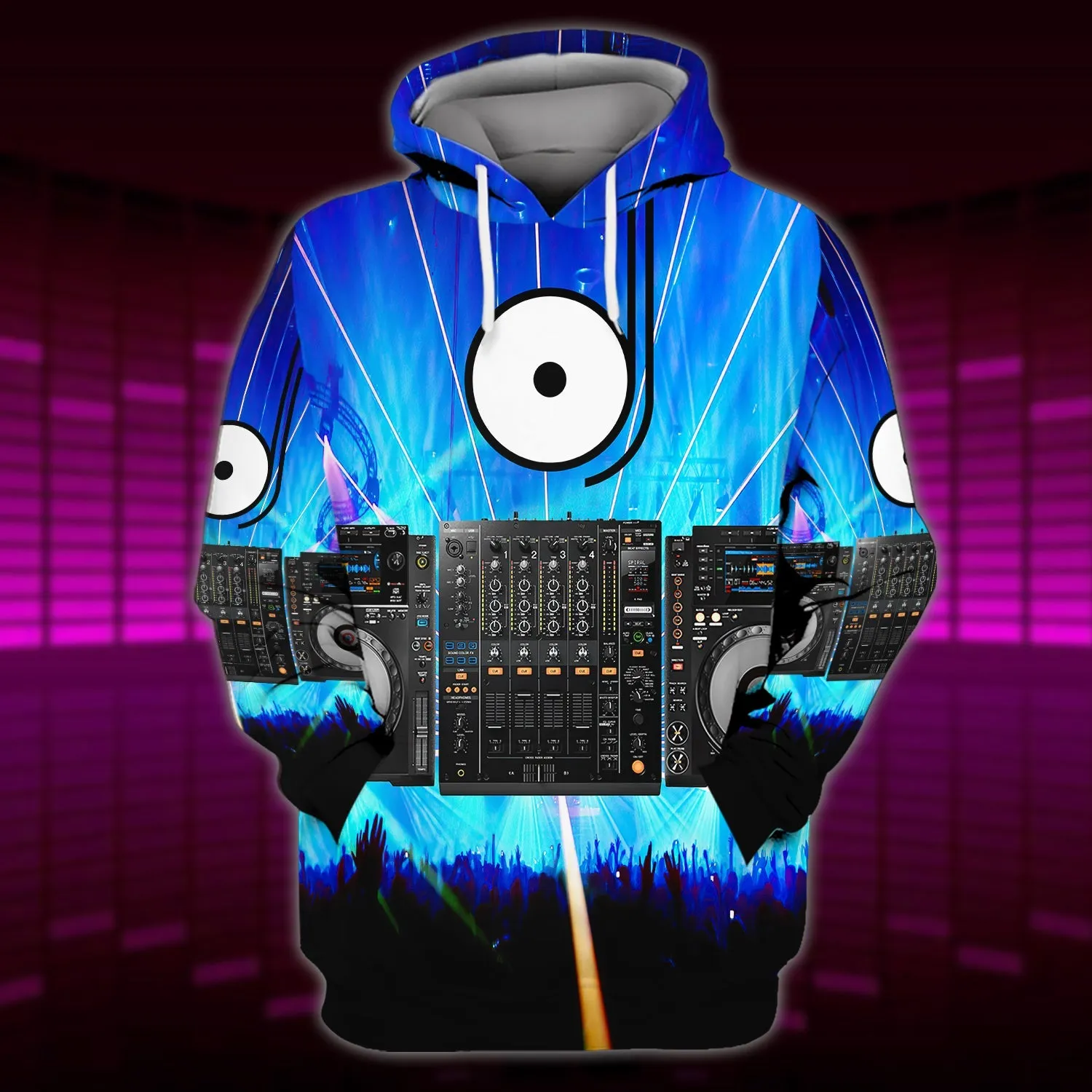 Dj Controller 3D Full Print Sweatshirt Hoodie, Christmas Shirt for DJ Lovers, DJ Sweatshirt