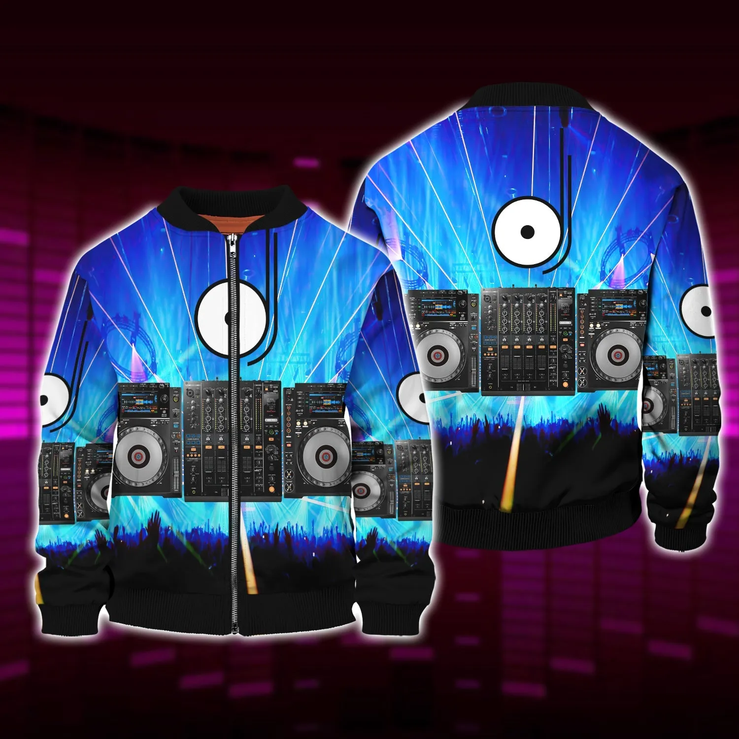 Dj Controller 3D Full Print Sweatshirt Hoodie, Christmas Shirt for DJ Lovers, DJ Sweatshirt