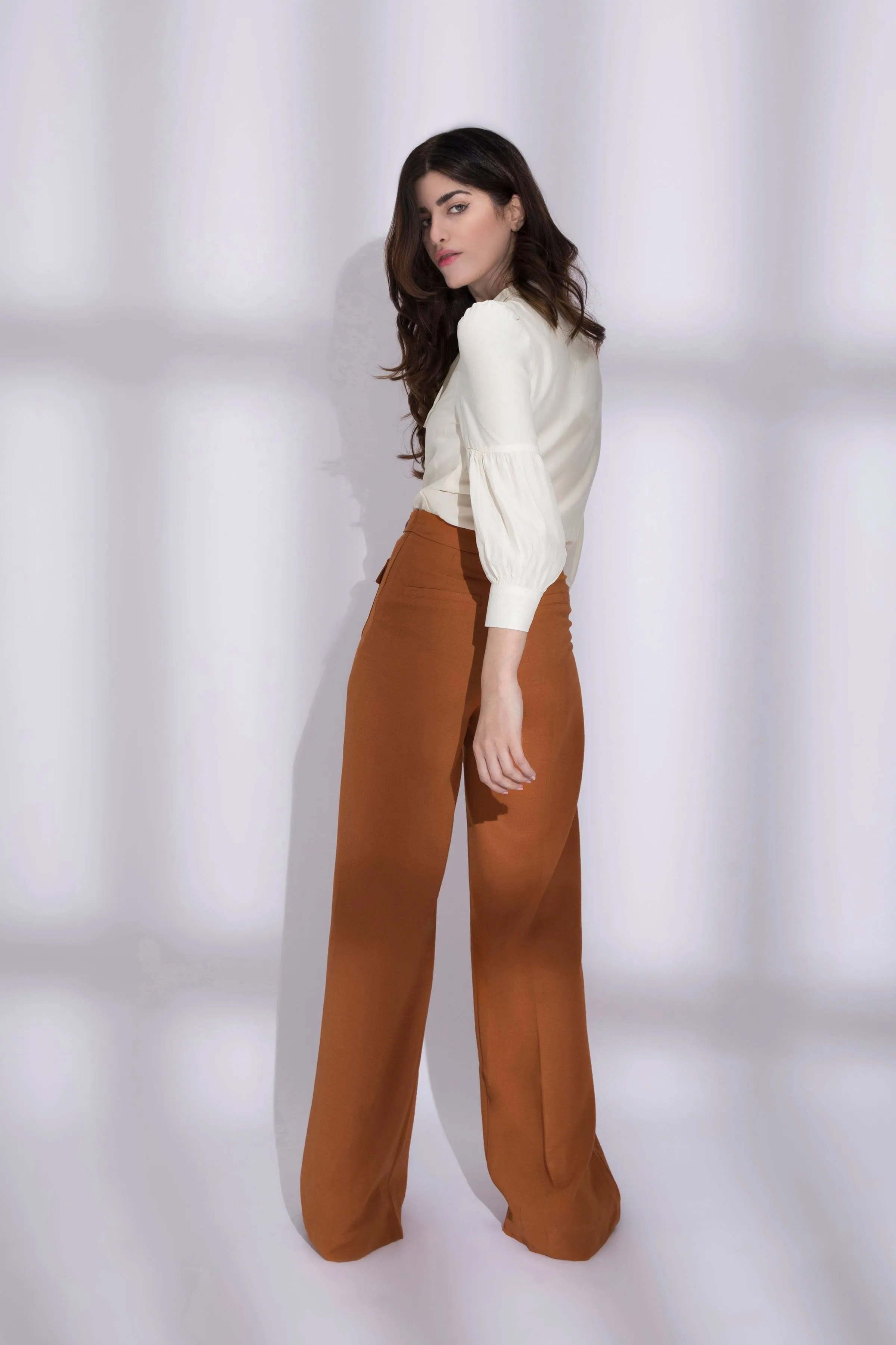 Drapey Wide Leg Pant