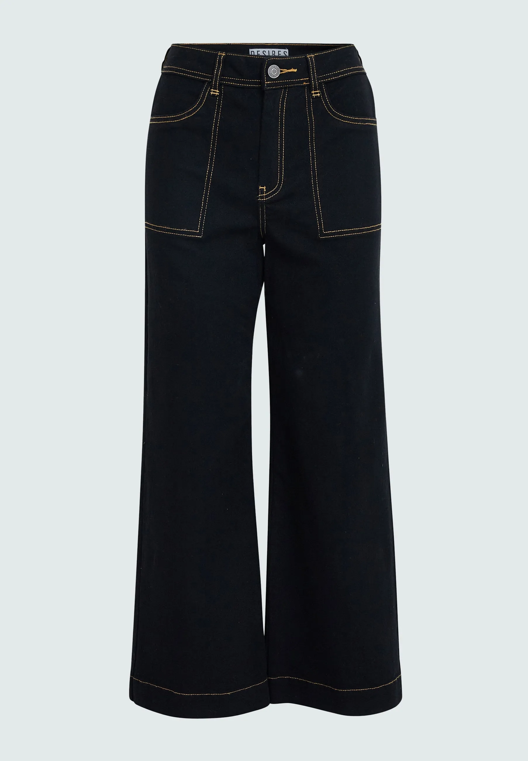 DSFlorence HW Denim Pants - Black