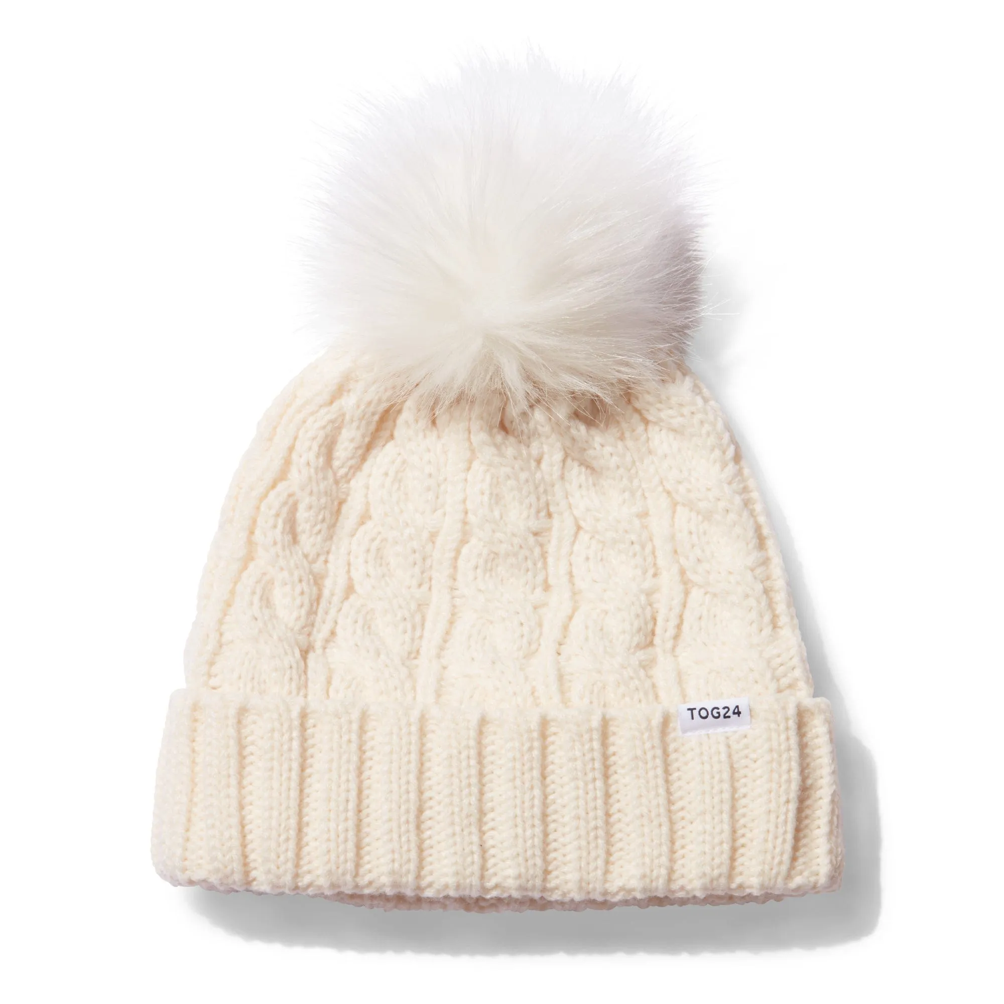 Elias Knit Hat - Optic White