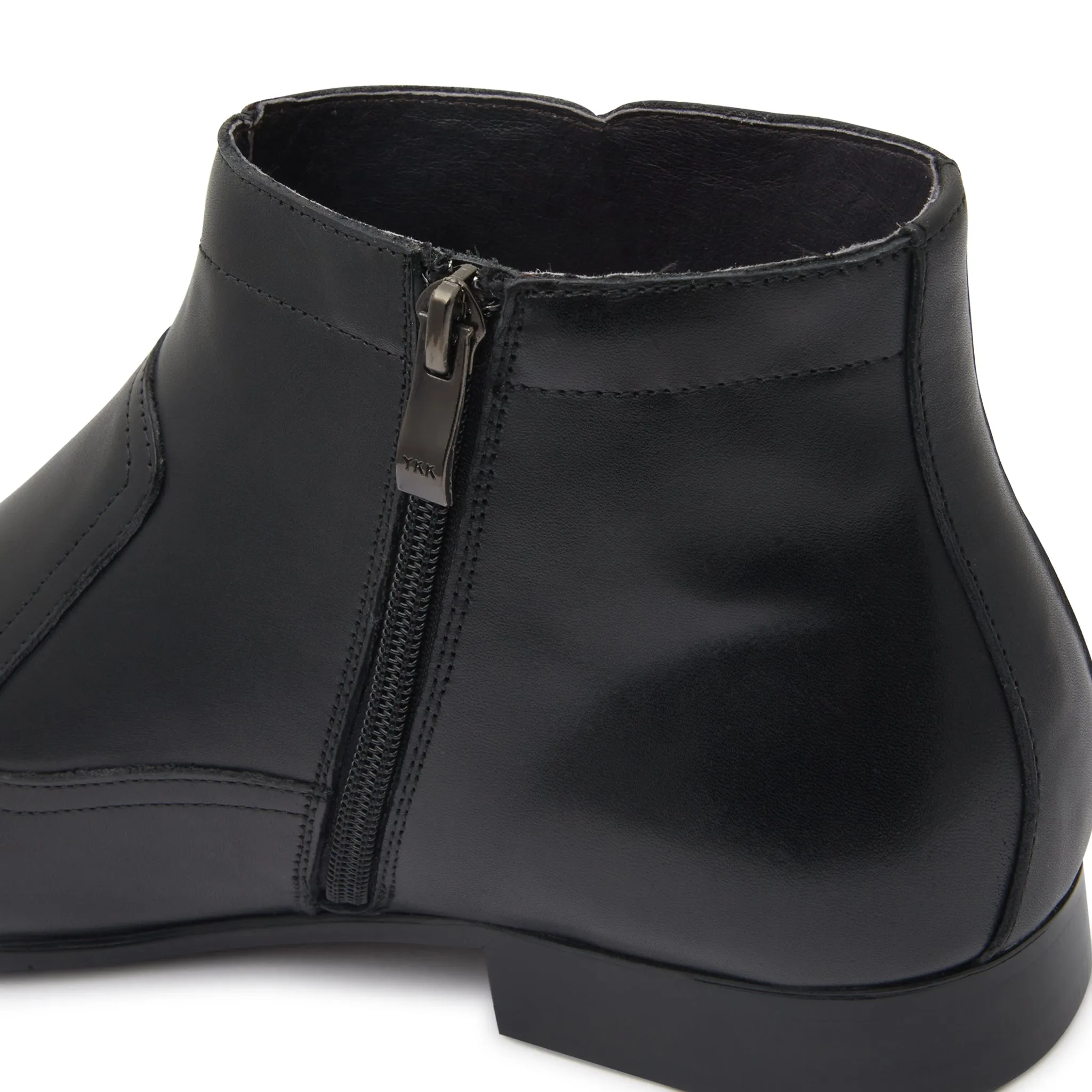 Essex Black Zip Boots