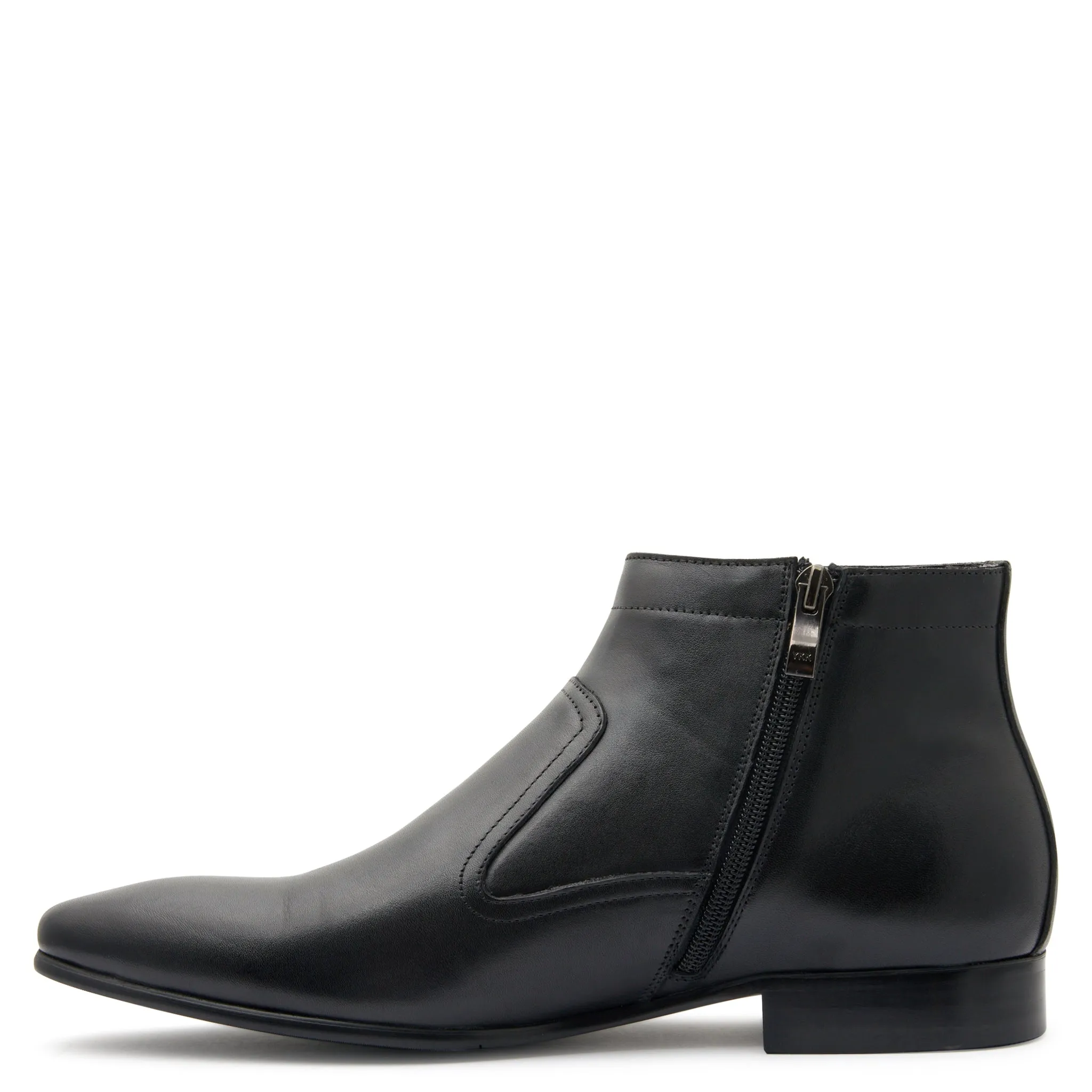 Essex Black Zip Boots