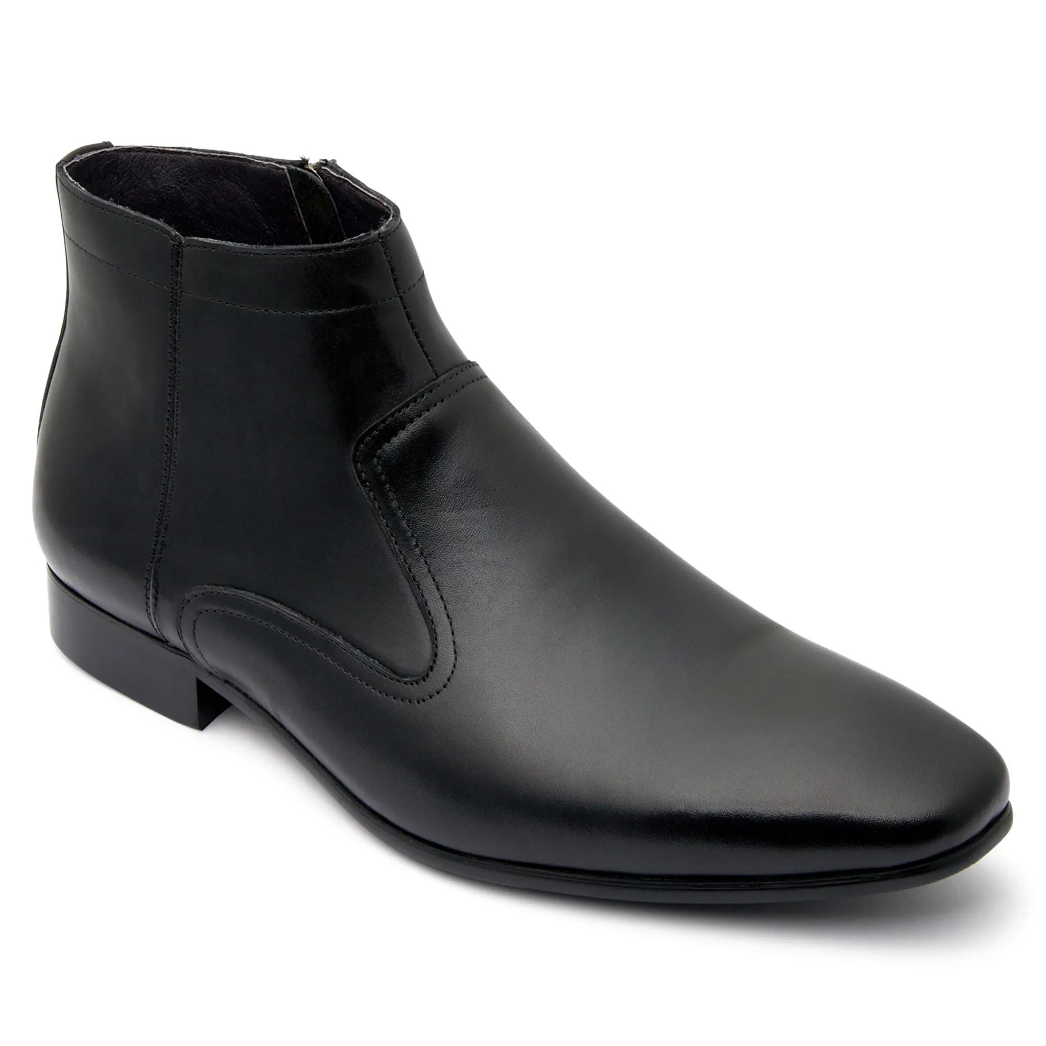 Essex Black Zip Boots