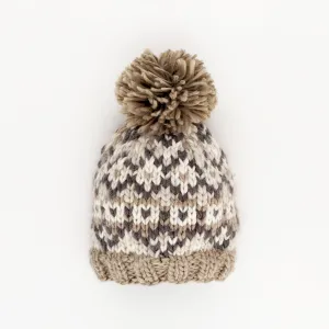 Fairisle Pebble Beanie Hat