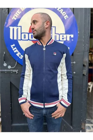 Fila Vintage - Settanta Navy / Gardenia / Chinese Red 411 - Track Top