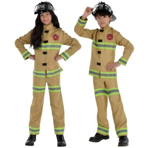 Firefighter Costume for Kids, Jacket and Pants