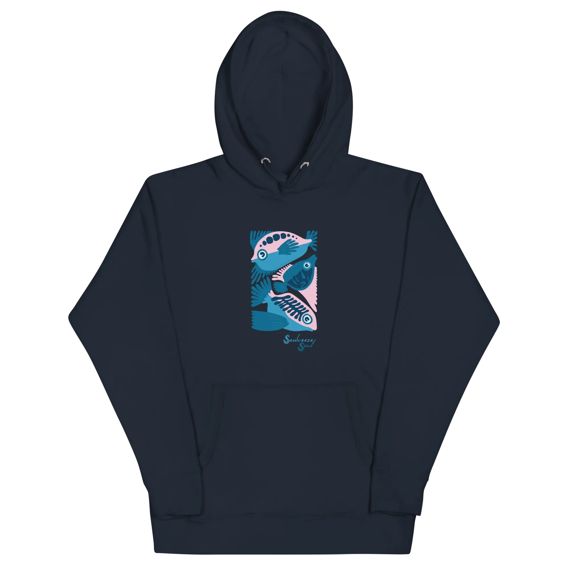 Fish Three Hoodie ~ Seabreeze Soul