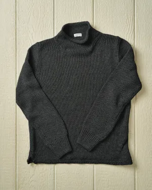 Fisherman's Sweater in Charcoal